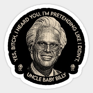 BABY BILLY SHOWS Sticker